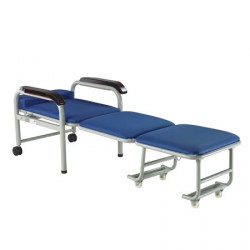 大洋医用陪护椅折叠式陪人椅不锈钢陪护椅病房陪病人椅子可躺