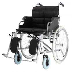 大洋达洋轮椅可折叠老人带坐便便携手动手推车残疾人轻便座便轮椅钢制轮椅