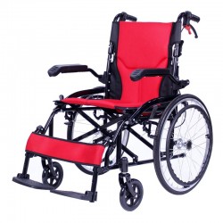 大洋达洋轮椅可折叠老人带坐便便携手动手推车残疾人轻便座便轮椅钢制轮椅
