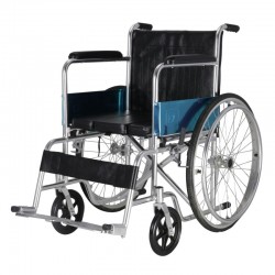 大洋达洋轮椅可折叠老人带坐便便携手动手推车残疾人轻便座便轮椅铝合金轮椅