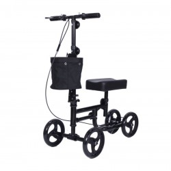 大洋达洋助行器老人残疾人超轻便加粗折叠助行器铝合金膝盖助步器中风康复助力器