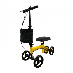 大洋达洋助行器老人残疾人超轻便加粗折叠助行器铝合金膝盖助步器中风康复助力器